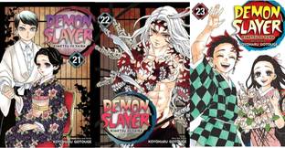 Demon slayer vol 21,22 and 23