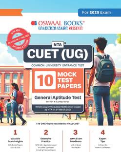 Oswaal Nta Cuet (Ug) 10 Mock Test Papers Papers | Section III (Compulsory) | General Aptitude Test