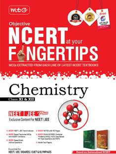 MTG Objective NCERT at your FINGERTIPS Chemistry - NCERT NEET/JEE Trend Indicator, Notes with HD Pages, Exam Archive & MCQs | NEET-JEE Books (Based on NCERT Latest Pattern For 2025 Exam)