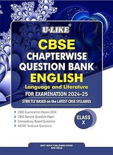 U-Like Cbse Chapterwise Question Bank English Language and Literature-