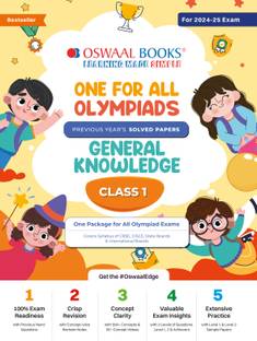 Oswaal One for All Olympiad Class 1 General Knowledge