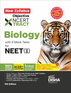 Disha's New Syllabus Objective NCERT Xtract Biology with 3 Mock Tests for NEET (UG) 9th Edition