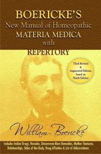 New Manual of Homoeopathic Materia Medica & Repertory with Relationship of Remedies