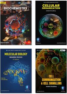 Biochemistry, cellular Organization, Molecular Biology, Cell Communication & cell Signalling  - CSIR NET Life Science Books (Theory) for Complete Practice (Combo Set) Module 1,2,3, & 4