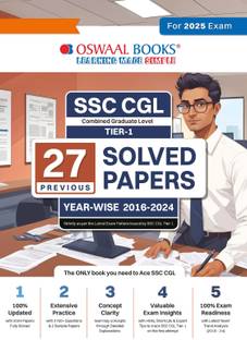 Oswaal Ssc (Staff Selection Commission)| Cgl (Combined Graduate Level)|Tier-1