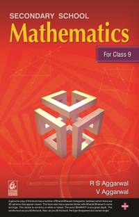 Secondary School Mathematics for Class 9 - R.S. Aggarwal - CBSE - Examination 2024-25