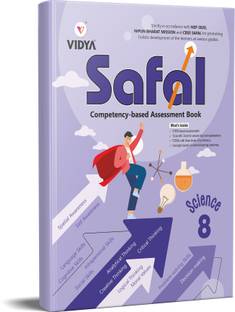 Maxx Marks CBSE SAFAL competency-based assessment book Science Grade 8  - Structured Assessment for Analyzing Learning for Class 8 Students to assess skills and basic learning outcomes