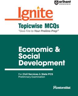 Arihant Ignite Series for UPSC Prelims- Topicwise MCQs for Economics & Social Development I For Civil Services & State PCS Prelims