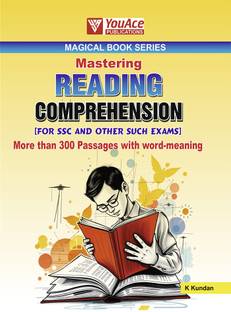 MAGICAL BOOK SERIES:Mastering Reading Comprehension With Word-Meaning FOR SSC, CDS, NDA and ALL OTHER SUCH EXAMS