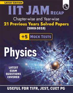 PW IIT JAM Recap 21 Years Solved Papers Physics PYQs (2025-2005)