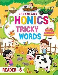 Phonics Reader - 5 (Tricky Words) Age 8+  - Sound to Words Book for Kids| Vowel & Consonants Sound | Sight Words | Learning the Letter Sound | Phonic Book for Children