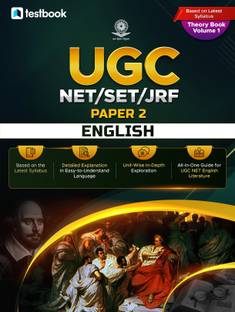 UGC NET/SET/JRF Paper 2 English Theory Vol. 1