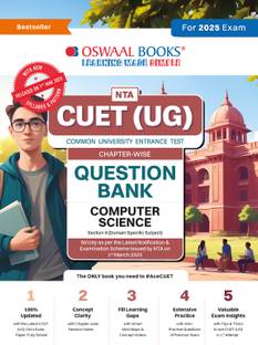 Oswaal NTA CUET (UG) Chapterwise Question Bank Computer Science (For 2025 Exam)