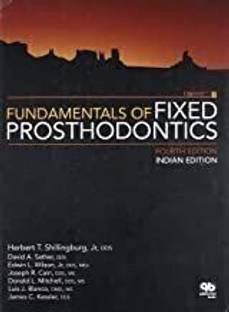 Fundamentals of Fixed Prosthodontics, 4th Indian Edition  - DENTISTRY TECHNIQUES