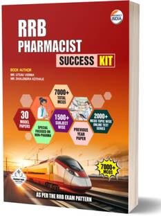 RRB Pharmacist Sucess Kit - (30 Model Papers, Previous Year Papers, and Subjectwise MCQs)
