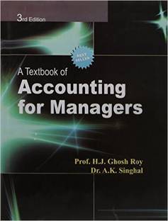 Textbook Of Accounting For Managers 2 Edition