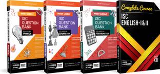 Gurukul By Oswal Most Likely ISC Science Stream PCME Question Bank Class 12 Bundles (Set of 4) : Physics, Chemistry, Maths, & English I & II for Exam 2026