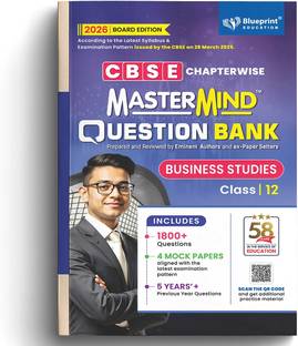 Mastermind CBSE Question Bank Class 12 Business Studies Exam 2026 With 4 Mock Papers