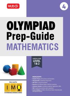 MTG Olympiad Prep-Guide Class 4 Mathematics (IMO) - Detailed Theory, IMO Chapterwise Previous Years Questions with Self Test For SOF 2025-26 Exam