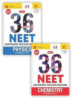 MTG 36 Years NEET Previous Year Solved Question Papers with NEET PYQ Chapterwise Topicwise Solutions - Physics & Chemistry For NEET Exam 2024 | Get Free access of Smart Book (Set of 2 Books)