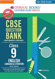 Oswaal CBSE Question Bank Class 9 English Language & Literature For 2026 Exam