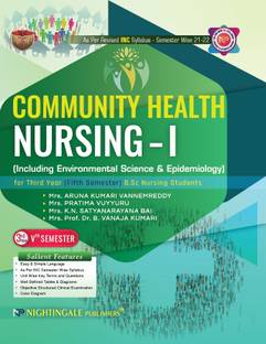 Community Health Nursing-I Book for Third Year B.Sc Nursing Students, 5th Semester, As Per Revised INC Syllabus - Semester Wise 21-22