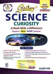 गोल्डन साइंस स्टडी मटेरियल बेस्ड ऑन न्यू NCERT क्यूरोसिटी फॉर क्लास 8 | फॉर CBSE 2026 एग्ज़ाम्स |एक्टीविटीज़ विथ आंसर्स |सॅाल्व्ड NCERT इंटेक्स्ट क्वेश्चन्स |सॅाल्व्ड क्यूरोसिटी अलाइव एक्सरसाइजेस |माइंड मैप |सैंपल क्वेश्चन पेपर्स |एग्ज़ाम ओरिएंटेड क्वेश्चन्स |ऑब्जेक्टिव टाइप क्वेश्चन बैंक |MCQs