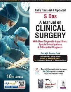 A Manual on Clinical Surgery with New Diagnostic Algorithms, Special Investigations & Different Diagnosis