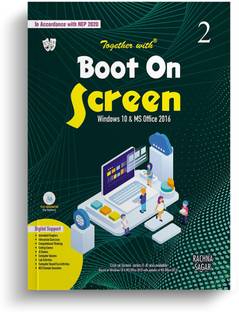 Together With Boot On Screen Windows 10 & Microsoft Office 2016 For Class 2 Computer Book