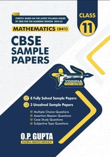 CBSE YODDHA SAMPLE PAPERS for Class XI Maths (041)