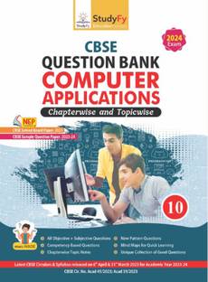 CBSE Class 10 COMPUTER APPLICATION Question Bank 2023-24 (NCERT based reference book 2024) - Class 10 Question Bank 2024