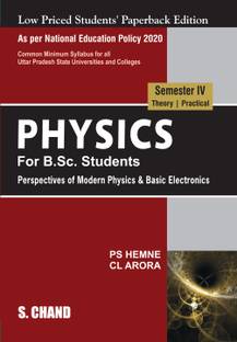 Physics For B.Sc. Students Semester IV: Perspectives of Modern Physics and Basic Electronics NEP 2020 For all Uttar Pradesh Universities Latest Edition 2023 | By S. Chand's