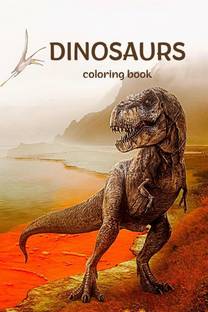 Dinosaurs coloring book  - Unique Dinosaur Coloring Pages For Kids And Adults