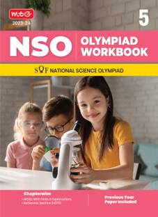 MTG National Science Olympiad (NSO) Workbook for Class 5 - Quick Recap, MCQs, Previous Years Solved Paper and Achievers Section - SOF Olympiad Preparation Books For 2023-2024 Exam