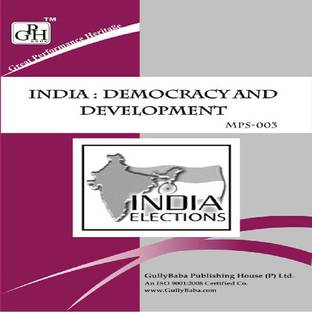 MPS003 India : Democracy And Development (IGNOU Help book for MPS-003 in English Medium) (English, Paperback, Expert Panel Of GPH)