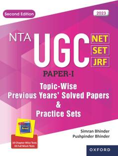 UGC NET SET JRF Topic-Wise Previous Years' Solved Papers & Practice Sets Paper-I