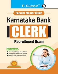 Karnataka Bank : CLERK Recruitment Exam Guide