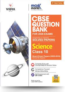 Science class 10 CBSE question bank by Maxx Marks for 2026 Board Exams  - CBSE 2026 Sample Papers – As per Official Paper (30 July 2025) | Recommended by 'Dear Sir' YouTube Channel