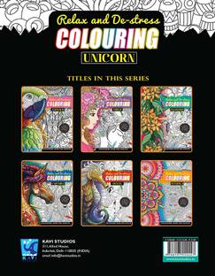 Colouring Unicorn (Colouring book For Adults)