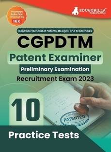 CGPDTM Patent Examiner Exam Book Controller General of Patents, Designs, and Trade Marks  - 10 Practice Tests (1500 Solved Questions) with Free Access to Online Tests