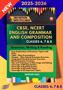Cbse, Ncert English Grammar and Composition - Class 6, 7 & 8