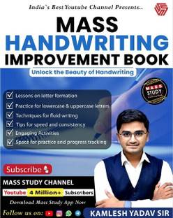 Mass Handwriting Improvement Book