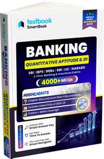 Banking Quantitative Aptitude & DI SmartBook with 4000+ MCQs | Ideal for SBI, IBPS, RRBs, RBI, LIC, NABARD & Other Banking & Insurance Exams  - “Master Quant & DI: 4000+ MCQs for Banking & Insurance Exams”