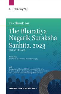 Textbook on The Bharatiya Nagarik Suraksha Sanhita, 2023