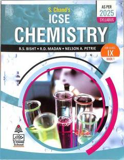 S. Chands ICSE Chemistry Book 1 Class 9 2025 Syllabus