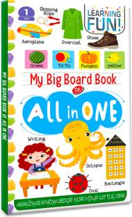 My Big Board Book All in One  - My Big Board Book of All in One : Simple and Vibrant Illustrations to Increase the Knowledge of Your Little One [Hardcover]