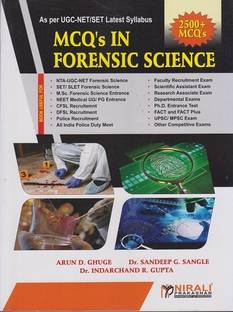 MCQs IN FORENSIC SCIENCE - As per UGC-NET, SET