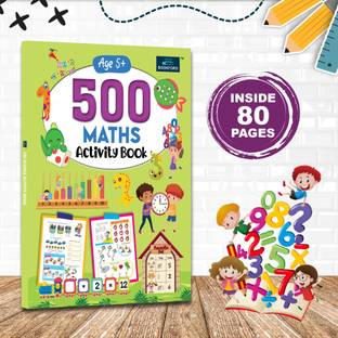 500 Maths Activity Book - Develop Math Skills , Number Sense , Basic Operations , and More