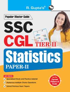 SSC: CGL TIER-II Statistics (Paper-II) Exam Guide 2026 Edition