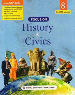 Focus on History & Civics For Class 8